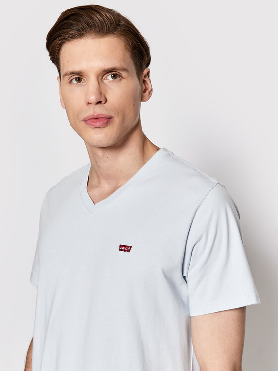 Levi's® T-Shirt Original Housemarked 85641-0021 Γαλάζιο Standard Fit ...