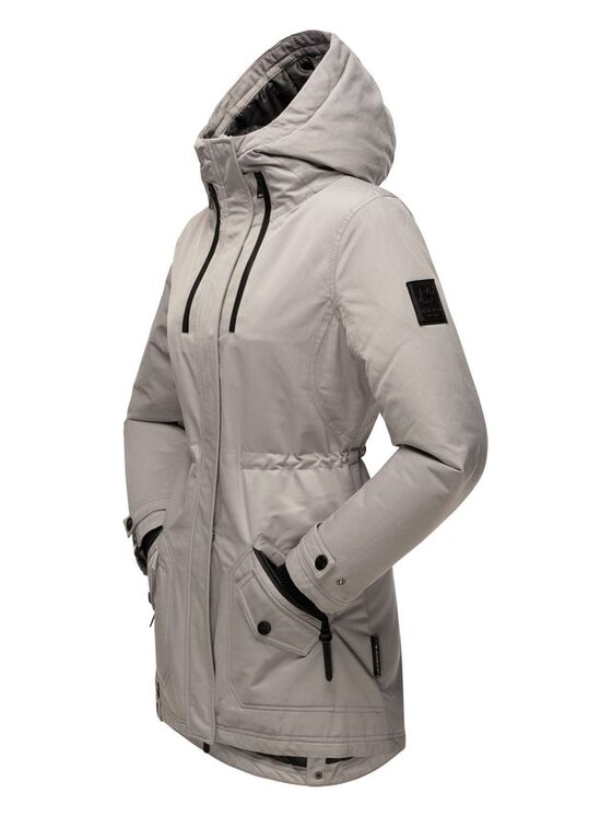 Navahoo Navahoo Kurtka przejściowa Avrille Szary Casual Fit