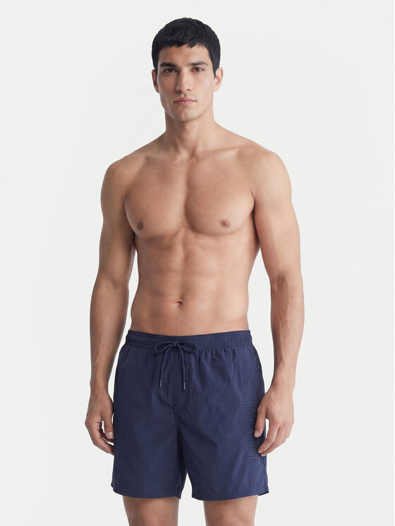 Calvin Klein Swimwear Calvin Klein Swimwear Plavecké šortky LV00N61029 Tmavomodrá Regular Fit