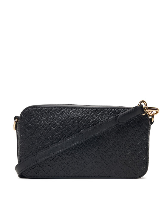 Tommy Hilfiger Tommy Hilfiger Handtasche Th Icon Camera Bag Mono AW0AW18922 Schwarz