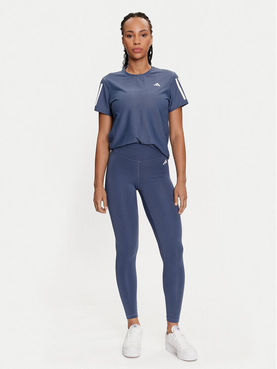 adidas adidas Koszulka techniczna Own The Run IN1596 Niebieski Regular Fit