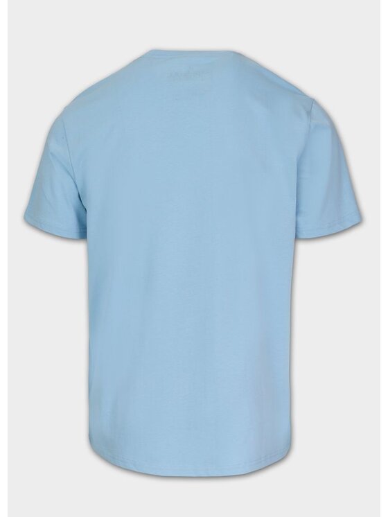PITBULL PITBULL T-Shirt SMALL LOGO Niebieski Regular Fit
