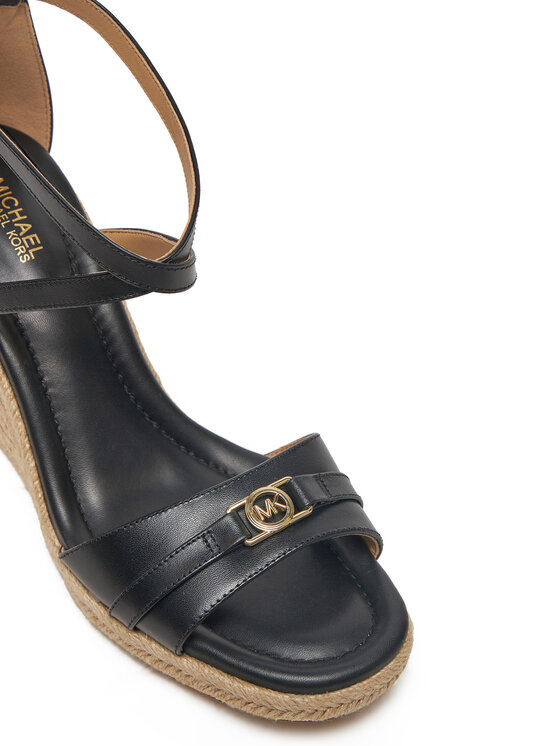 MICHAEL Michael Kors MICHAEL Michael Kors Espadryle Mandy Wedge 40R5MAMS2L Czarny