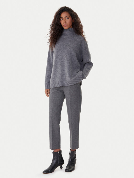 ViCOLO ViCOLO Παντελόνι υφασμάτινο TF0229 Γκρι Regular Fit