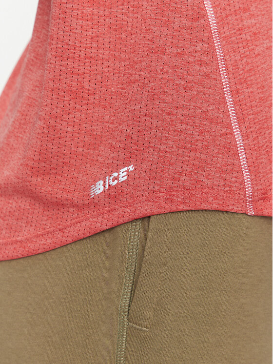New Balance New Balance Maglietta tecnica Impact Run Short Sleeve WT21262 Rosso Regular Fit