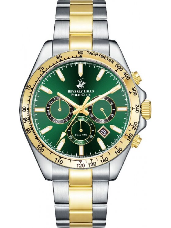 Beverly Hills Polo Club Beverly Hills Polo Club Zegarek BP3127X.272 Zielony