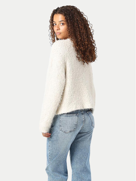 Noisy May Noisy May Sweter Sassy 27029424 Beżowy Relaxed Fit