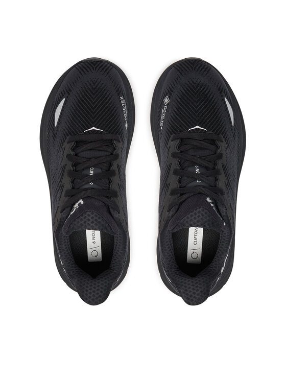 Hoka Hoka Παπούτσια για Τρέξιμο Clifton 9 Gtx GORE-TEX 1141490 Μαύρο