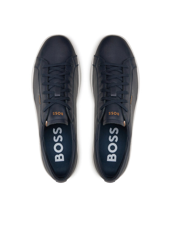 BOSS Boss Laisvalaikio batai Belwar Tenn lt 50522865 Tamsiai mėlyna