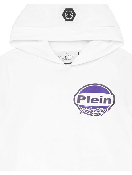PHILIPP PLEIN PHILIPP PLEIN Bluza 28179 Biały Regular Fit