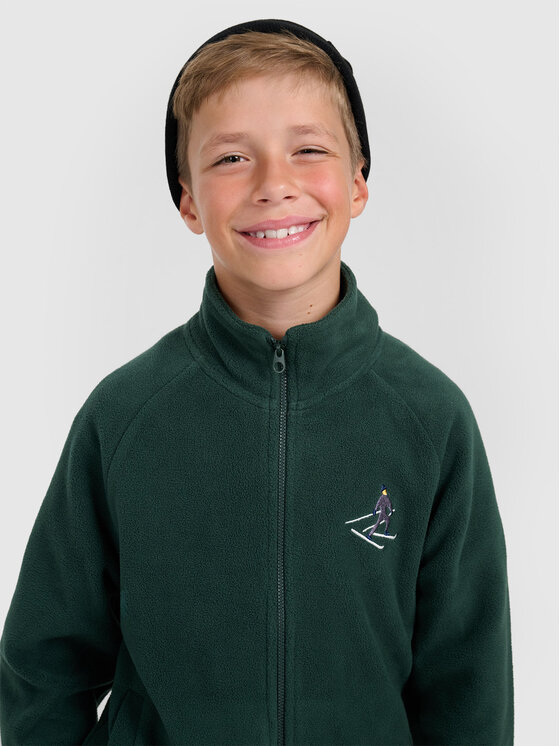 4F 4F Polar APRES SKI Zielony ciemny Regular Fit