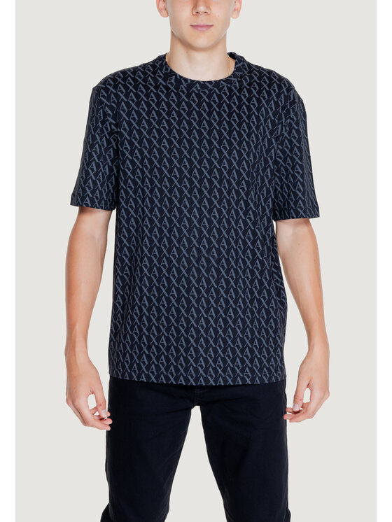 Armani Exchange Armani Exchange T-shirt 8NZTCW ZJH4Z Nero Shirt Fit