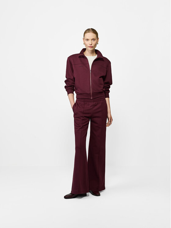 La Mania La Mania Felpa AMAL Bordeaux Basic Fit