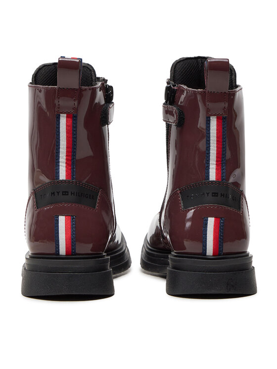 Tommy Hilfiger Tommy Hilfiger Botine T4A5-33588-0775 M Vișiniu