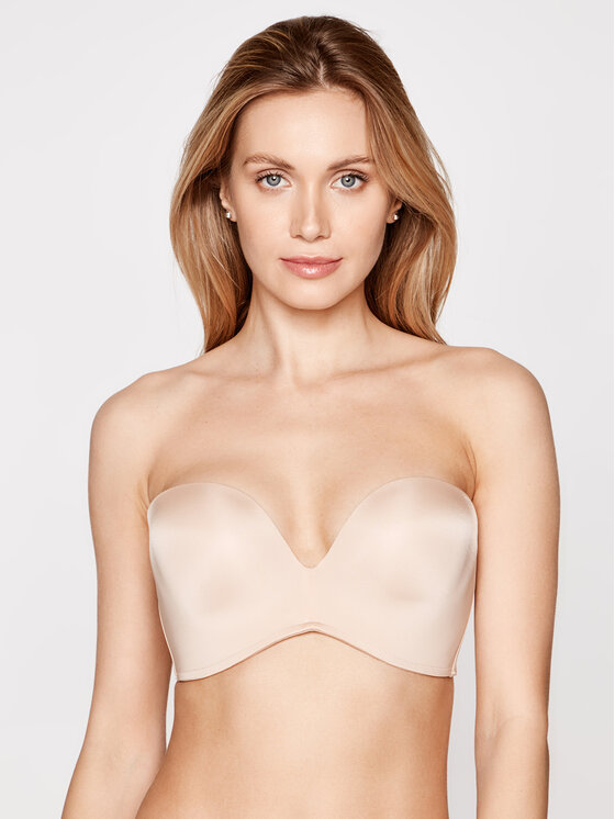 Wonderbra Wonderbra Бюстгальтер бардотка WB00032D Бежевий