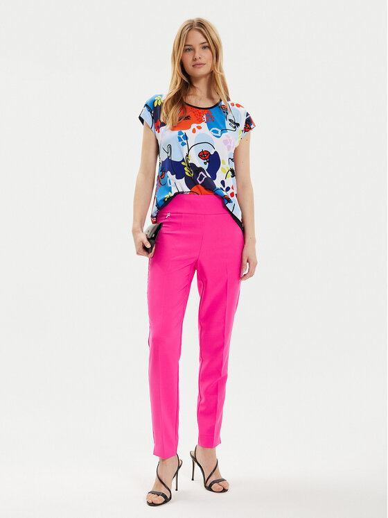 Joseph Ribkoff Joseph Ribkoff Tricou 241308 Colorat Regular Fit