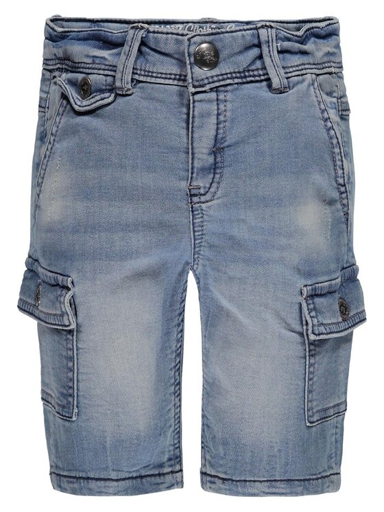 Kanz Kanz Szorty materiałowe 1713575-0013 Niebieski Basic Fit