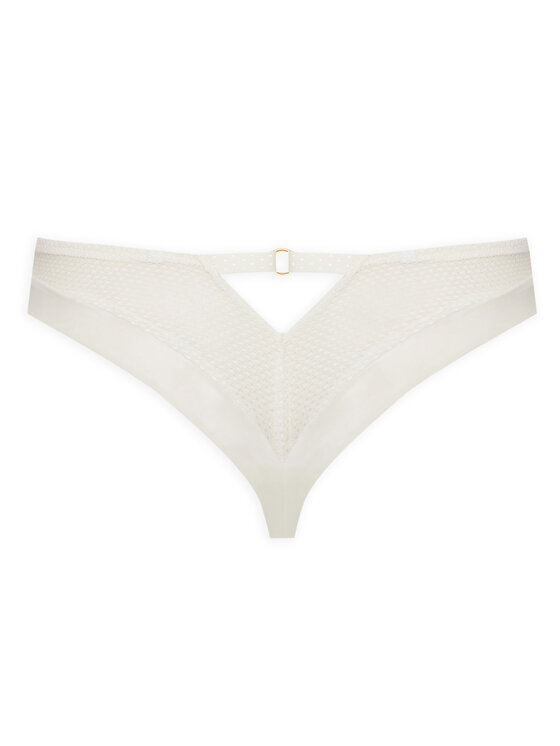 Chantelle Chantelle Στρίνγκ Fleurs Signature C12Q90 Λευκό