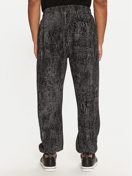 Karl Lagerfeld Jeans Karl Lagerfeld Jeans Donji dio trenerke 246D1005 Crna Regular Fit
