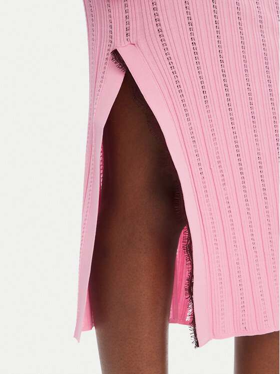 PINKO PINKO Strickkleid 104745 A2FR Rosa Regular Fit