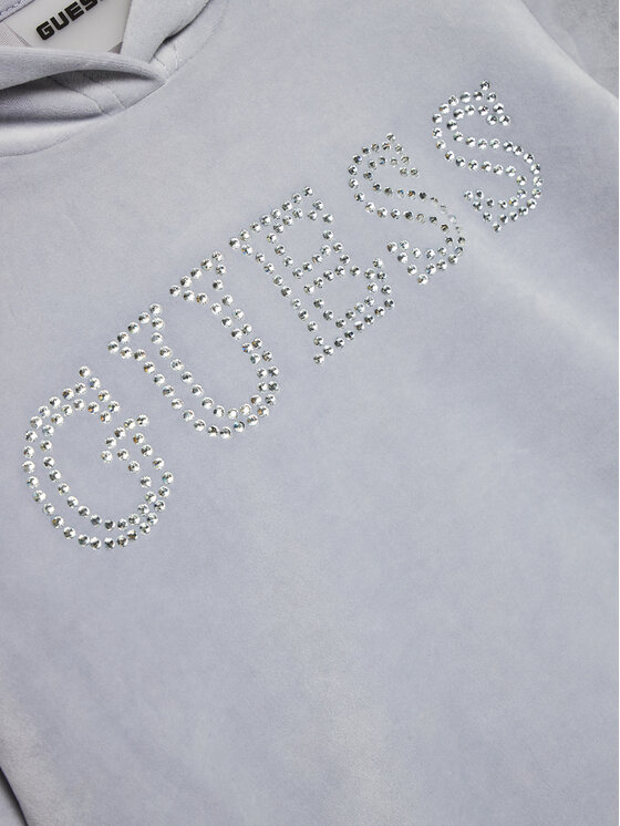 Guess Guess Bluza J4YQ27 KBXI2 Szary Regular Fit