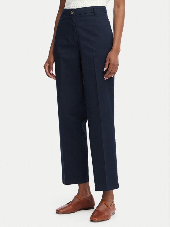Tommy Hilfiger Pantaloni chino WW0WW52817 Bleumarin Slim Fit