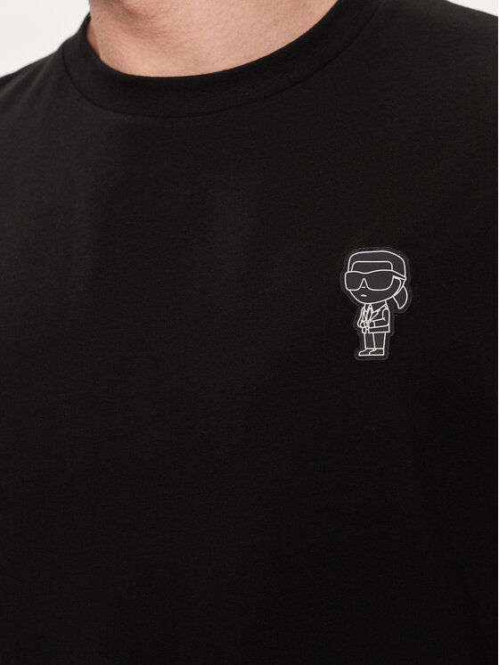 KARL LAGERFELD KARL LAGERFELD T-Shirt 755026 542221 Schwarz Regular Fit