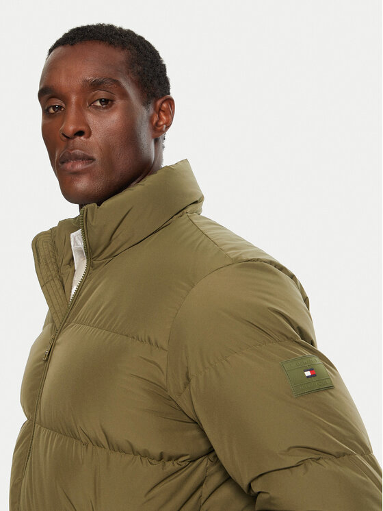 Tommy Hilfiger Tommy Hilfiger Vatovaná bunda MW0MW36666 Khaki Regular Fit