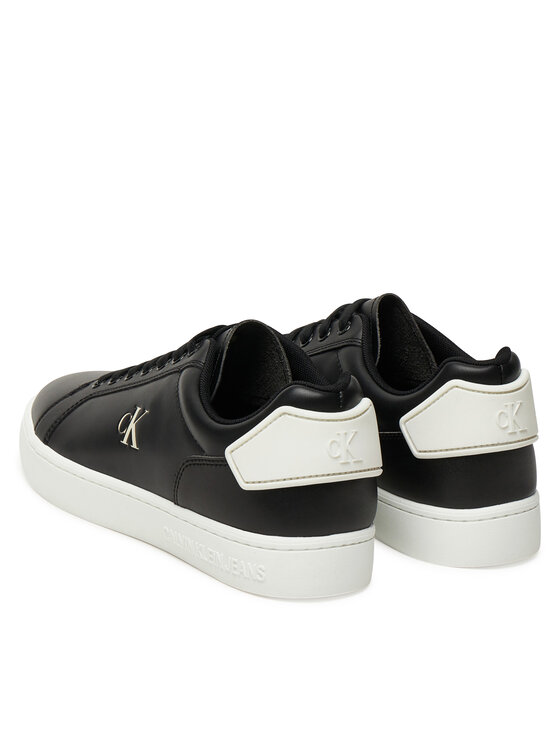 Calvin Klein Jeans Calvin Klein Jeans Sneakersy Classic Cupsole Ru Patch Lth YM0YM01297 Černá