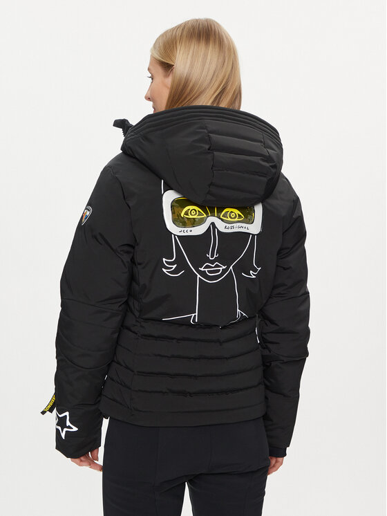 Rossignol Rossignol Lyžiarska bunda Stellar RLMWJ33 Čierna Regular Fit
