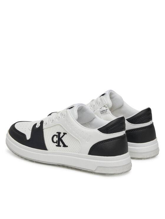 Calvin Klein Jeans Calvin Klein Jeans Снікерcи Low Cut Lace-Up Sneaker V3X9-82093-1697 S Білий