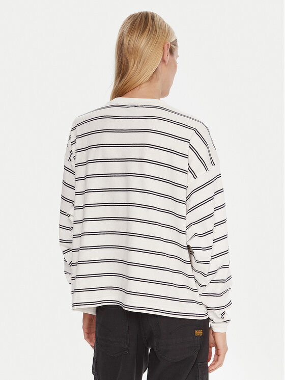 G-Star Raw G-Star Raw Bluza D27183-E134 Écru Oversize