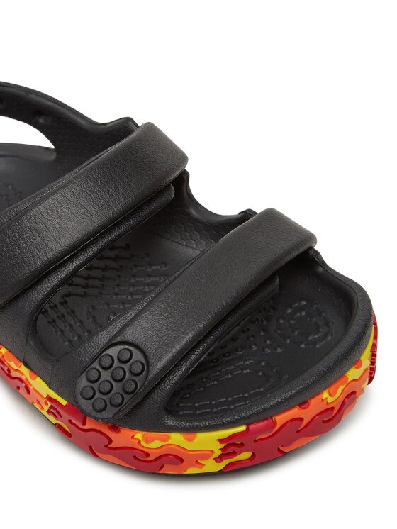 Crocs Crocs Σανδάλια Toddler Crocband™ Cruiser Flames 211269 Μαύρο