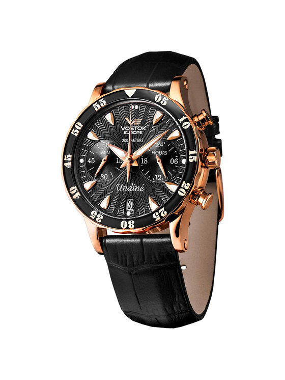 Vostok Europe Vostok Europe Zegarek VK64-515B568 Czarny
