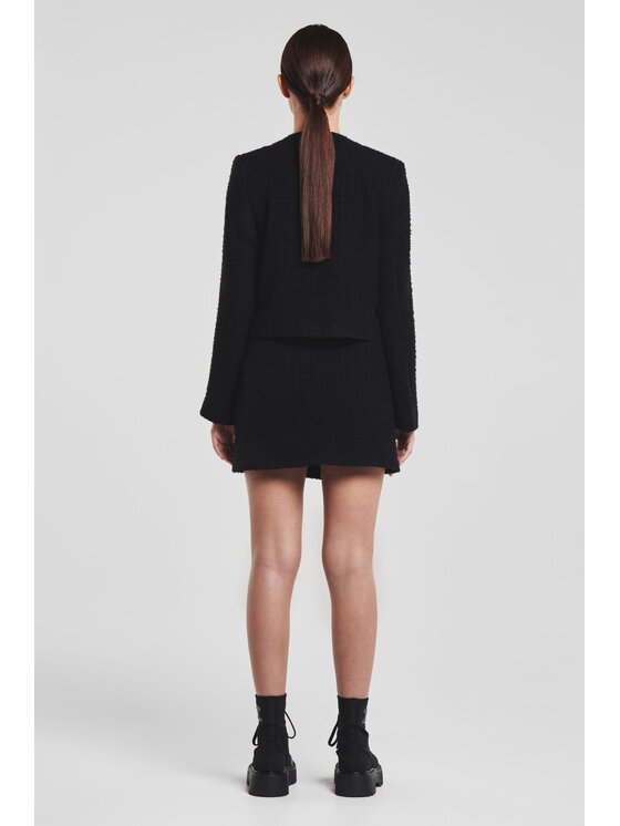BENU BENU Spódnica mini Spódnica Czarny Straight Fit