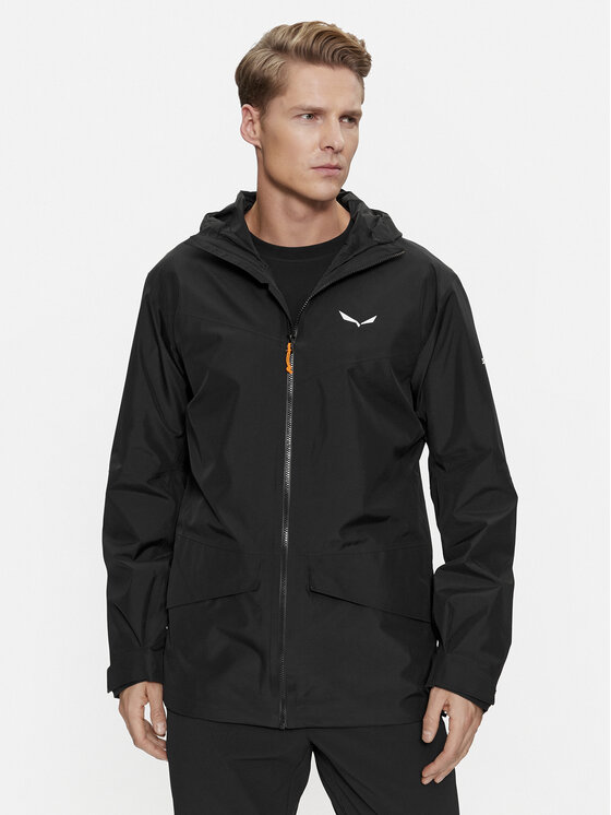 Salewa Salewa Outdoor kabát Puez 28505 Fekete Regular Fit