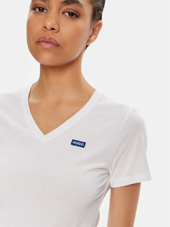 HUGO Hugo T-Shirt Classic 50513667 Weiß Regular Fit