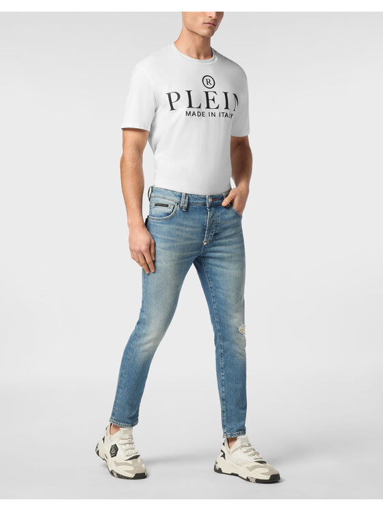 PHILIPP PLEIN PHILIPP PLEIN Jeansy 24863 Niebieski Skinny Fit