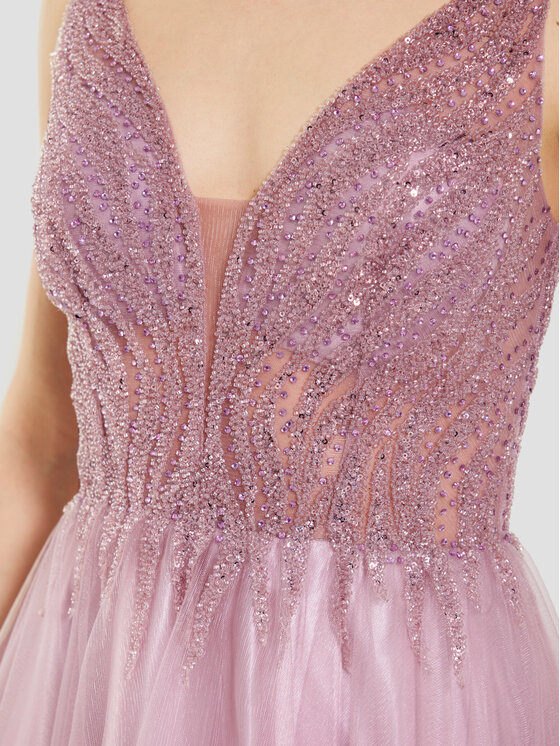 Swing Swing Abendkleid 5AD19900 Rosa Regular Fit