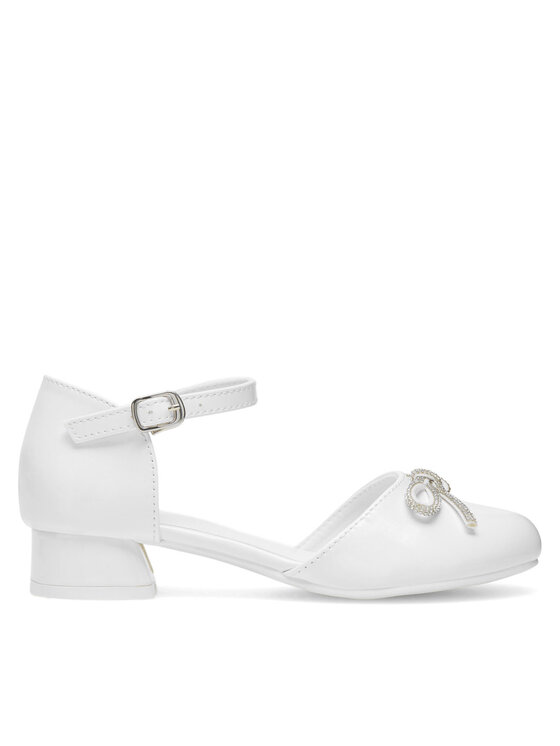 Kinder Ballerinas Nelli Blu, Schuhgröße 34 Weiß CM230730-10