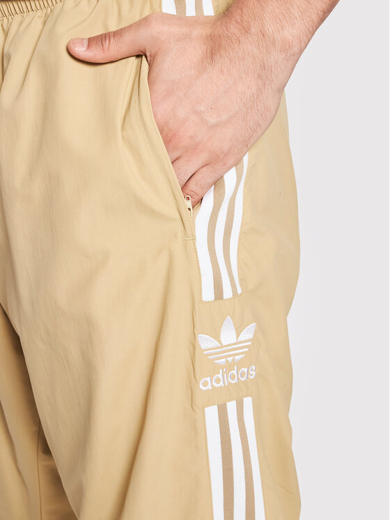 adidas adidas Долнище анцуг adicolor Classics Lock-Up Trefoil H41385 Бежов Regular Fit