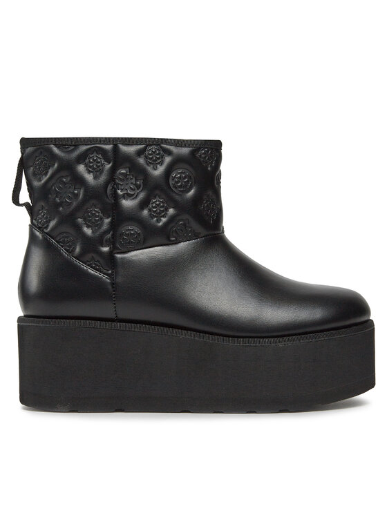 Guess Guess Μποτάκια FL8JIA ELE10 Μαύρο