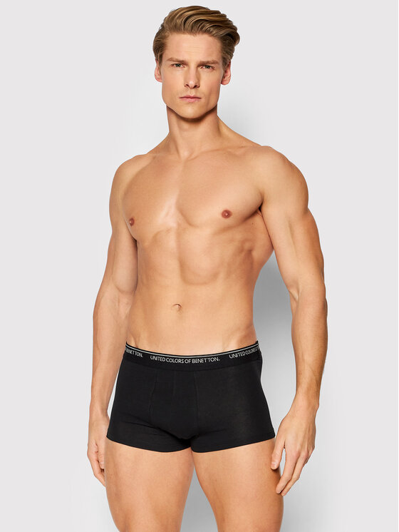 United Colors Of Benetton United Colors Of Benetton Boxer 3OP82X077 Nero