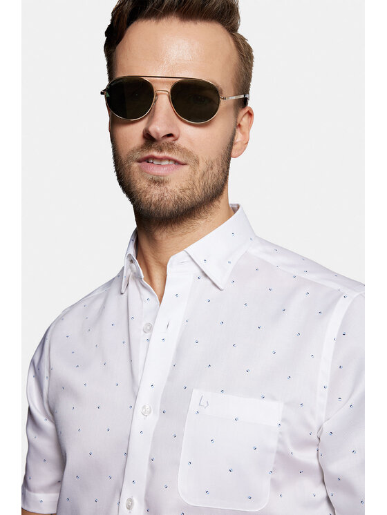 Lancerto Lancerto Koszula Carrie KO073123000049 Biały Slim Fit