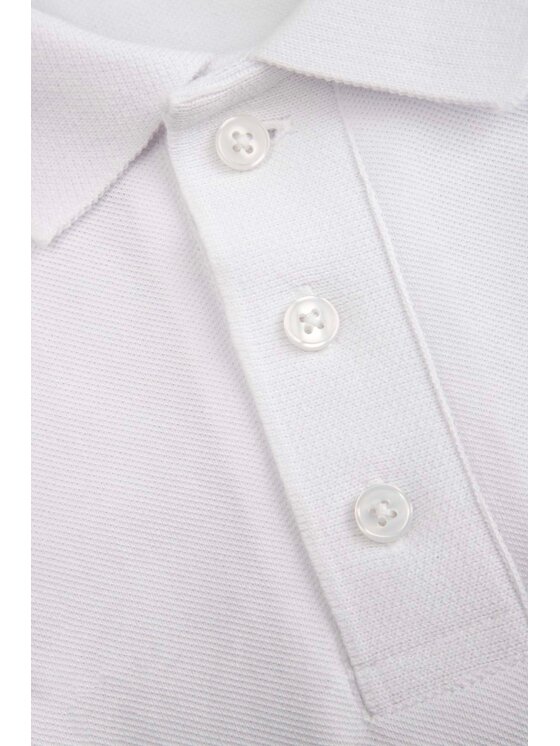 Coccodrillo Coccodrillo Polokošeľa WC6143601EJB-001 Biela Regular Fit