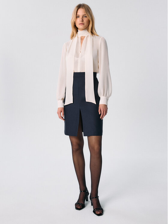 MARI PRETI MARI PRETI Halenka Mist Bílá Regular Fit