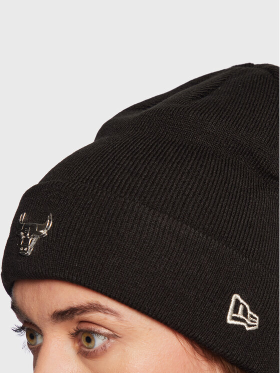 New Era New Era Шапкa Chicago Bulls Metallic 60284987 Чорний