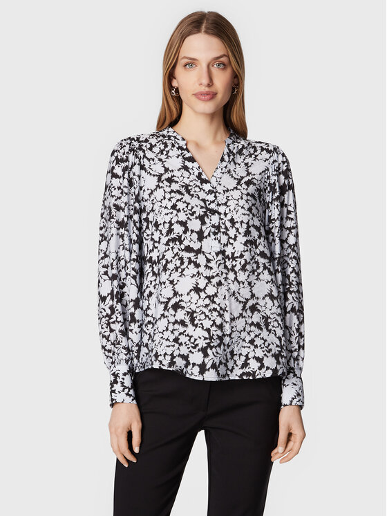 Moss Copenhagen Bluza Della 16955 Modra Regular Fit