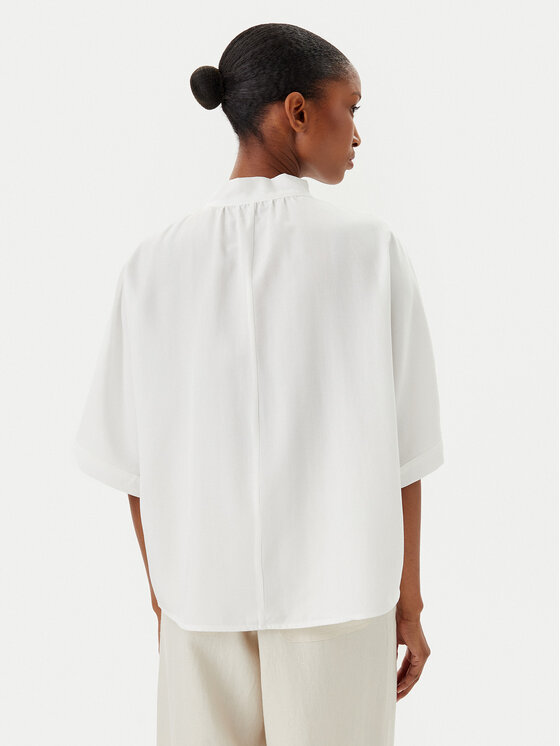 Marc O'Polo Marc O'Polo Bluse 503 0840 41013 Weiß Relaxed Fit