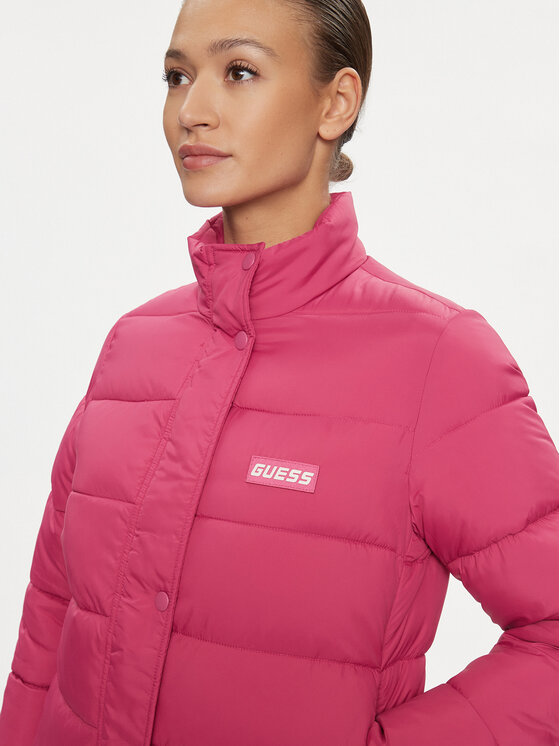 Guess Guess Prijelazna jakna Bertina V4RL00 WFYE2 Ružičasta Regular Fit